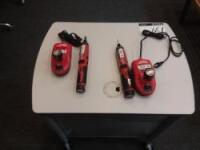 (2) Milwaukee Cordless Screwdrivers w/ Chargers