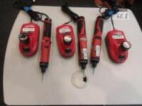 (3) Milwaukee Cordless Screwdrivers w/ Chargers