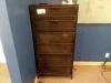 Lot of (2) Chest of Drawers 4 Drawers Each 60in H x 30in W X 20in D - 2