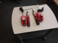 (2) Milwaukee Cordless Screwdrivers w/ Chargers