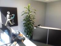 (1) Receptionist Desk w/ Office Chair