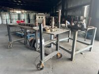Rolling Cart & Welding Table w/ Vise