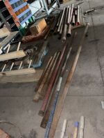 Assorted Racks, Pipes & Drill Tools