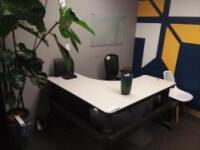 (1) Office Desk on Wheels w/ Chair