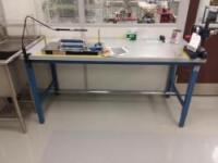(1) Lab Table w/ Thor Labs Breadboard 24in L x 12in W