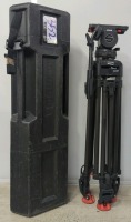 SACHTLER VIDEO 20 HEAD W/CARBON FIBER TRIPOD