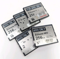 SANDISK 256GB PRO CFAST CARDS