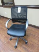 Black Mesh Task Chairs