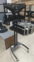 ROLLING MONITOR STAND W/BASE LARGE 62"
