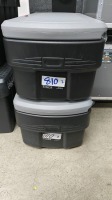 RUBBERMAID ACTIONPACKER BOXES