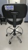 SWIVEL CHAIR W/BACK SUPPORT AND ADJUSTABLE FOOTREST - 2