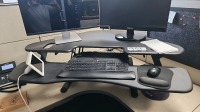VARIDESK CUBE CORNER 48" SIT STANDING HEIGHT ADJUSTABLE STAND