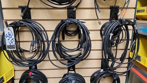 4PIN XLR MALE TO FEMALE CABLES