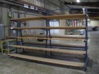 Double Sided A Frame Material Rack