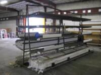 Double Sided A Frame Material Rack