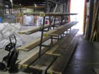 Double Sided A Frame Material Rack