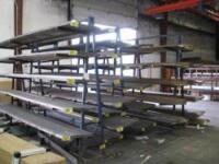 Double Sided A Frame Material Rack