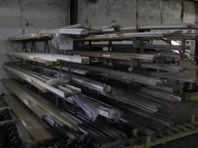 Double Sided A Frame Material Rack