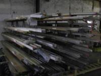 Double Sided A Frame Material Rack