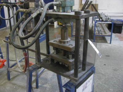 Pneumatic Punch Mounted on Stand
