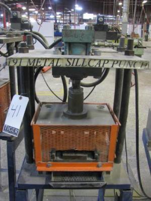 Pneumatic Punch Mounted on Stand