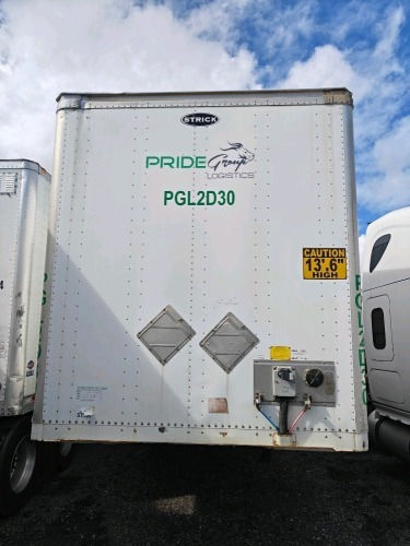2019 STRICK DRY VAN TRAILER