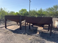 (2) Industrial Hoppers