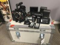 RED Epic Mysterium X Camera #06910 Package. Camera has 980 hours and is in good working order. Includes Camera Body
