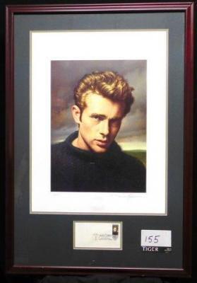 James Dean Commemorative Postal Stamp Artwork
