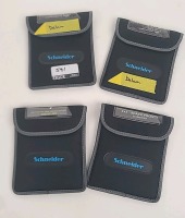 Schneider 4x5 Black Frost Filter Set
