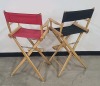 Black and Red Director's Chairs - Tall - 2