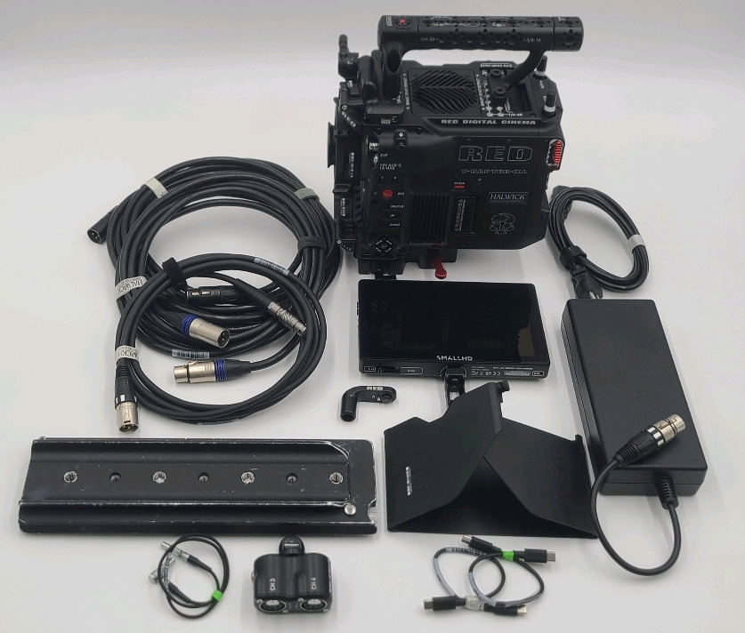 RED V-RAPTOR XL 8K VV DSMC3 Camera (Gold Mount)