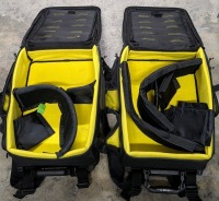 (2)Pelican S115 Sport Elite Backpacks, (1)16x9 Camera Bag