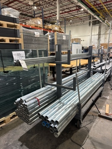 Rolling Rack w/ Nucor Conduit