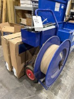 (3) Uline Strapping Carts