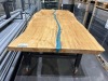 Live Edge Rollling River Table