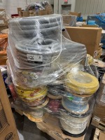 (3) Pallets Assorted Wire/Cable & Breakers