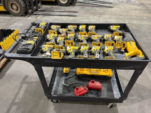 Assorted Dewalt Tools