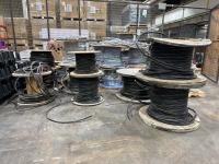 (10) Spools Assorted Wire/Cable