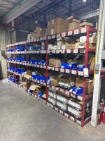 (9) Sections Industrial Shelves