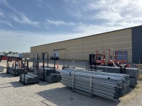 (7) Racks w/ Assorted Pipe & Conduit