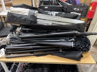 Assorted Tripods & Pop Up Tent