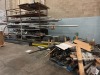 Industrial Shelf w/ Motors, Blower & Assorted Pipes