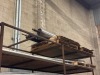 Industrial Shelf w/ Motors, Blower & Assorted Pipes - 4