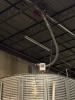 Hopper Bottom Silo w/ Motor, Vacuum & Level Indicator - 8