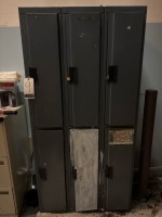 Edsal 6-Section Lockers
