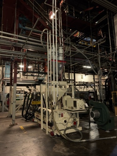 Bulk Lot Complete Blown Film Extrusion Line 1 (Lots 51-59)