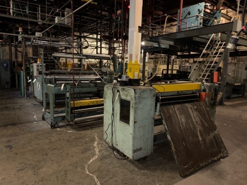 Bulk Lot Complete Blown Film Extrusion Line 3 (Lots 76-86)
