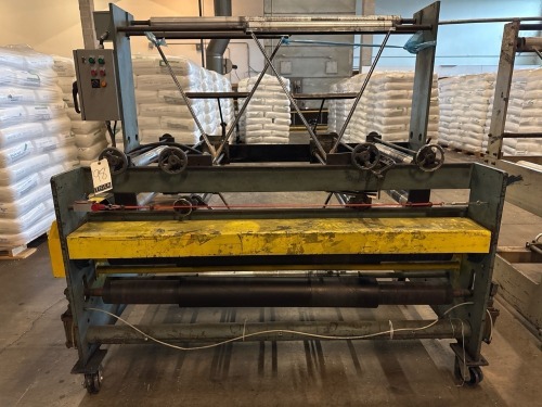 GEC 2-Lane 64" Double V-Folder, 33" - 18 w/ Outfeed Nip