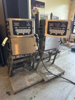 (2) Domino A100 Continuous Inkjet Printers
